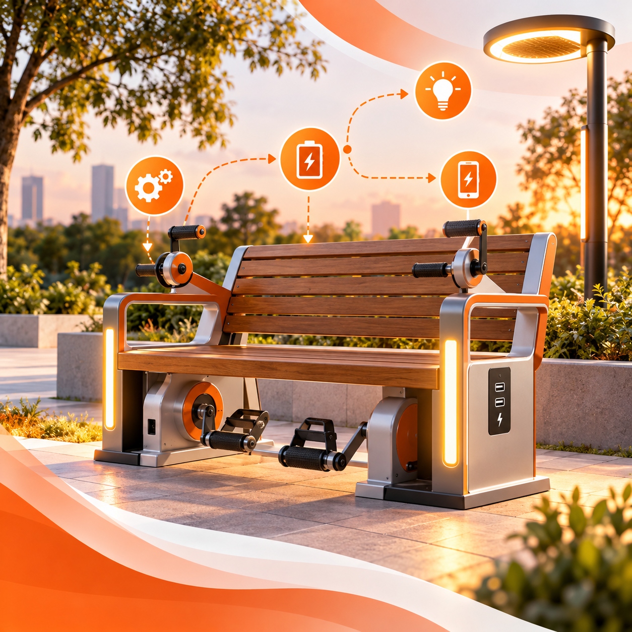 YAŞLILAR İÇİN FİZİKSEL AKTİVİTE İLE ELEKTRİK ENERJİSİ ÜRETME PROJESİ